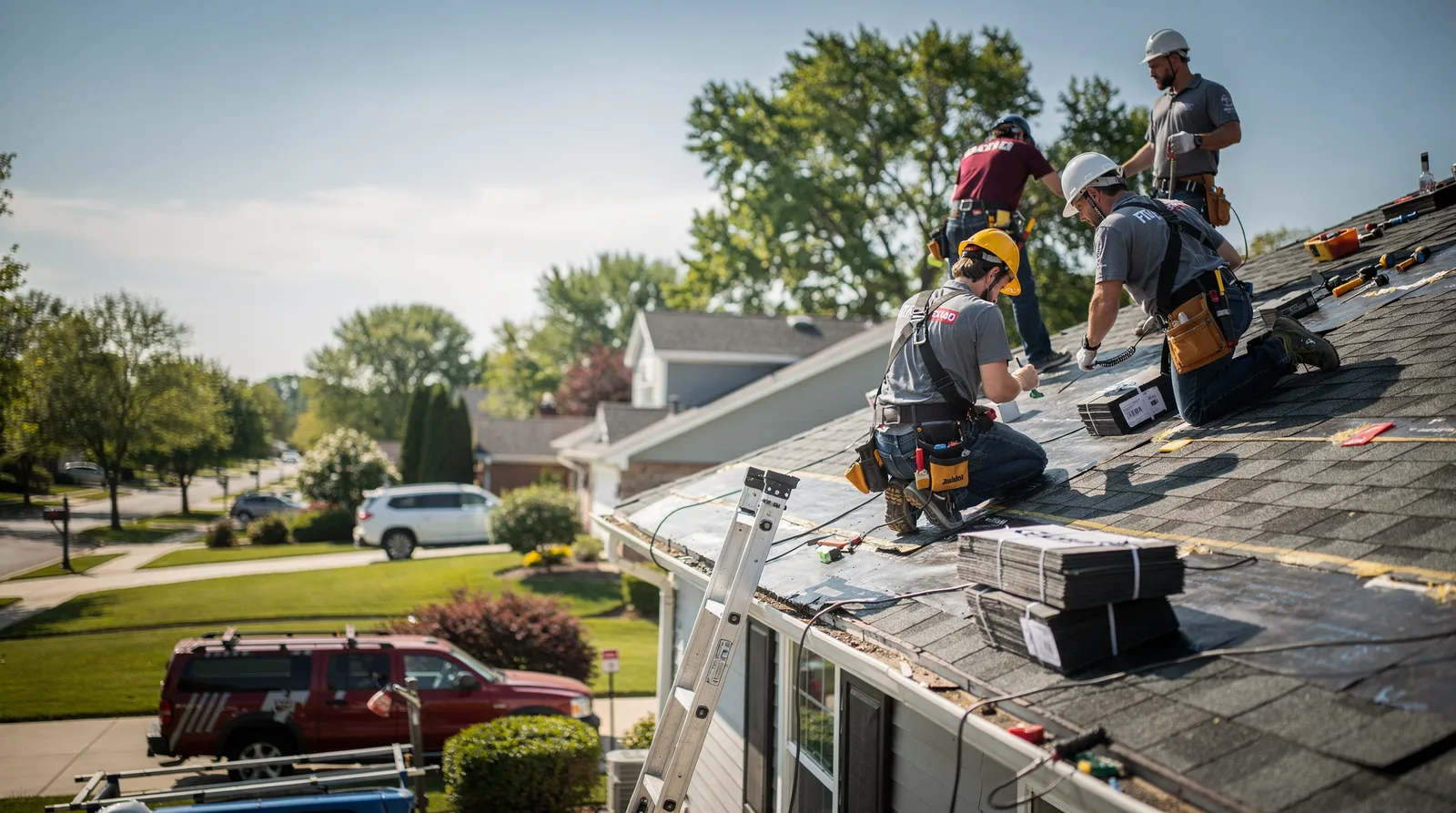 Roof Repair in Cary, IL around you